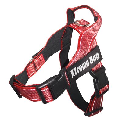 Arnés Xtreme CLASSIC Dog Rojo - Talla:S/49-67cm