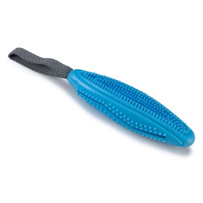 Stick cepillo dental azul claro con tirador