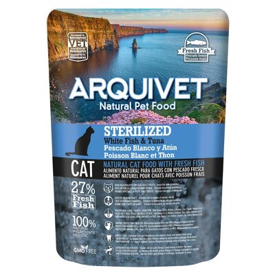 Arquivet Cat Sterilized White Fish & Tuna 350 g