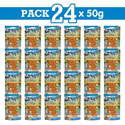 Pack 24 Corazones de pollo 50g