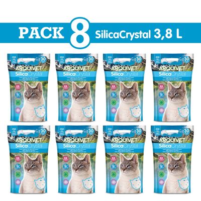 Pack 8 Silica 3,8l