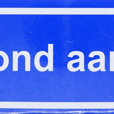 Imán de nevera Signo de la ciudad Egmond aan Zee