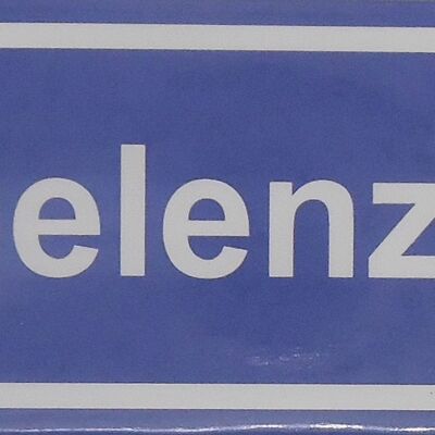Magnete per il frigorifero Segno della città Vogelenzang