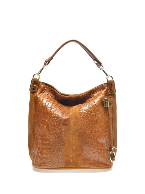 SS22 RM 8080_COGNAC_Top Handle Bag