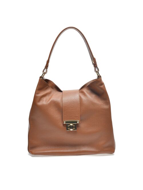 SS22 RM 1591_COGNAC_Top Handle Bag