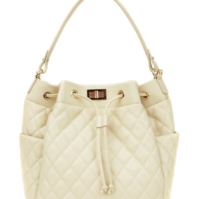 SS22 RM 2195_BEIGE_Borsa con manico superiore