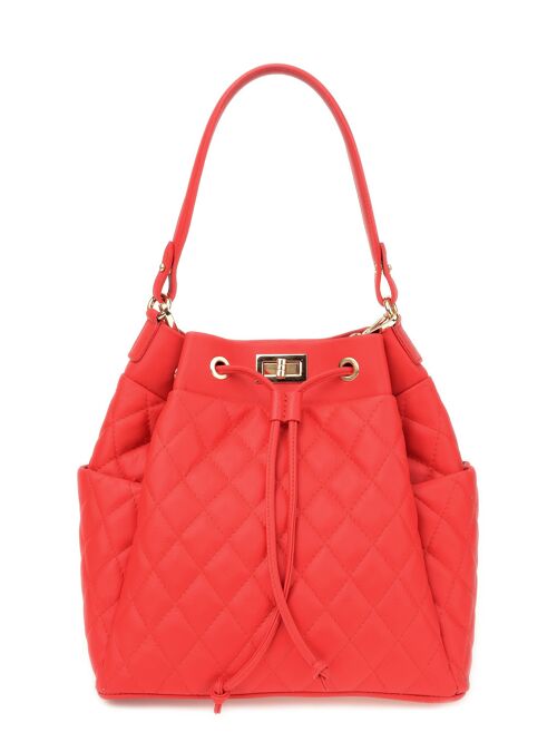 SS22 RM 2195_ROSSO_Top Handle Bag