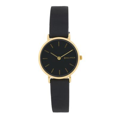 Bilyfer watch mini case 27mm black with gold 1F706DO