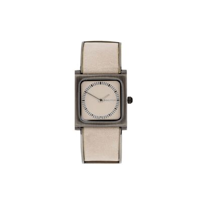 SQUARE WATCH WITH METALLIC DETAIL ON THE STRAP 1F720BL