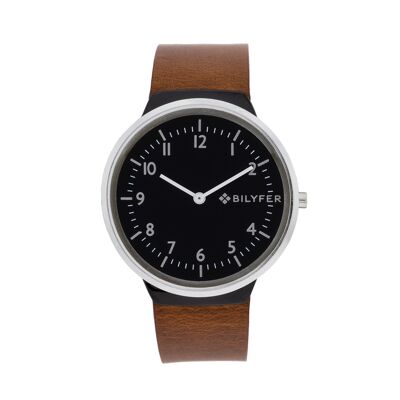 WATCH WITH INTEGRATED LEATHER STRAP AND 40M BOX 2W461CA