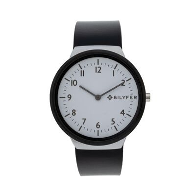 WATCH WITH INTEGRATED LEATHER STRAP AND 40M BOX 2W461NN
