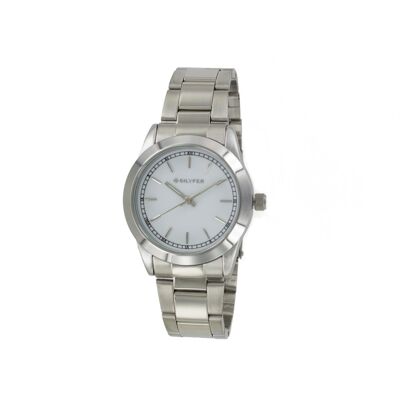 Montre bracelet acier COULEUR ARGENT ARGENT 3P555P