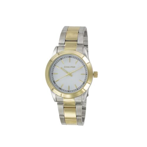 Reloj correa acero combinado COLOR PLATA PLATEADO 3P555PL