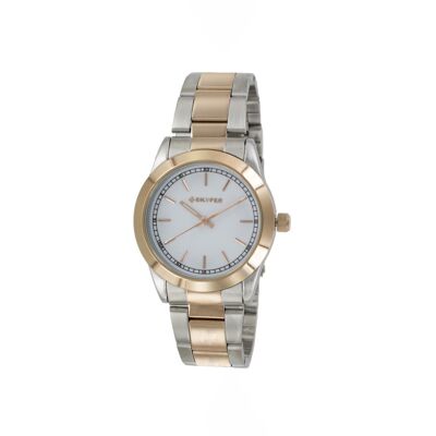 Reloj correa acero combinado COLOR PLATA PLATEADO 3P555PLE