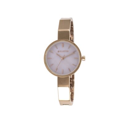 MONTRE SEMI-RIGIDE CADRAN NACRE ROSE 3P562R