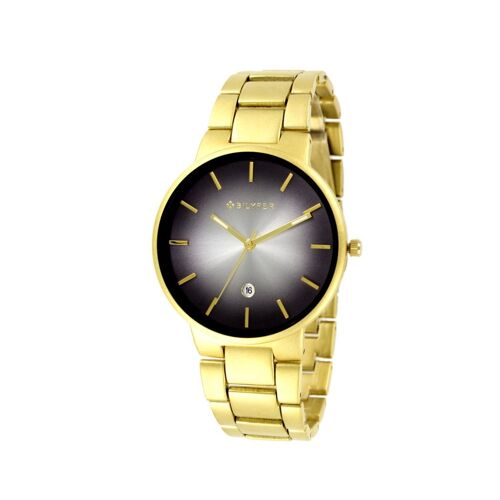 Reloj Bilyfer metalico mate esfera degrade DORADO 3P564D