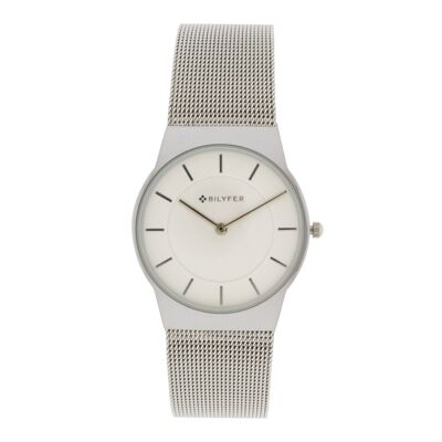 SILVER WATCH 32MM STEEL MESH DIAL 2 NIEVELS SILVER COLOR SILVER 3P582P