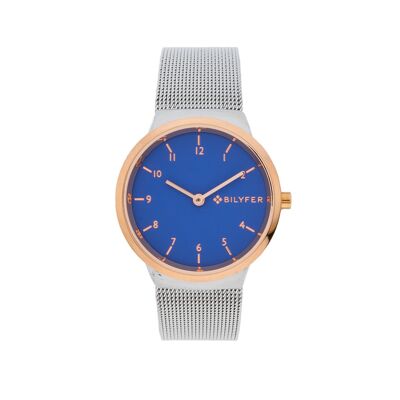 BILYFER WATCH COMBINED STEEL MESH INTEGRATED CASE 33MM 3P597AZ