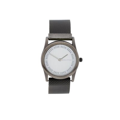 32MM STEEL MESH WATCH WITH MAGNET AND INDEX FINISH ANTIQUE 3P598PL