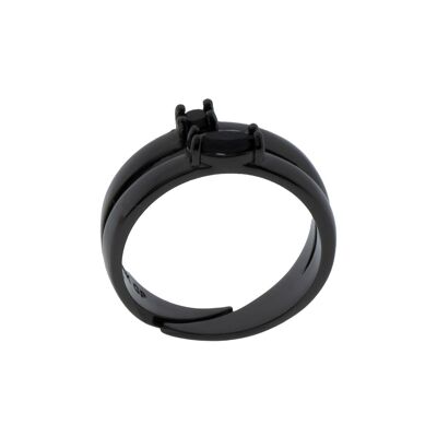 KRISTALL-UNIVERSALRING MIT VERGOLDETEM KRISTALL C0025NNA1