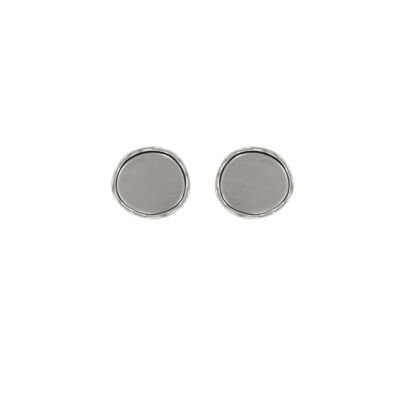 COLLECTION PLAQUÉ BOUCLES D'OREILLES ARGENT PLAQUÉ 3 TONS D0308PLPE1