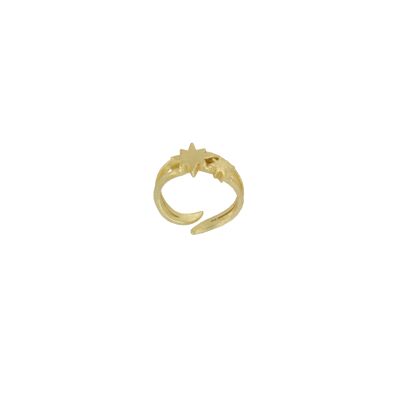 PLATED RING COLLECTION PLATED ARTISANAL STAR D0361DA1