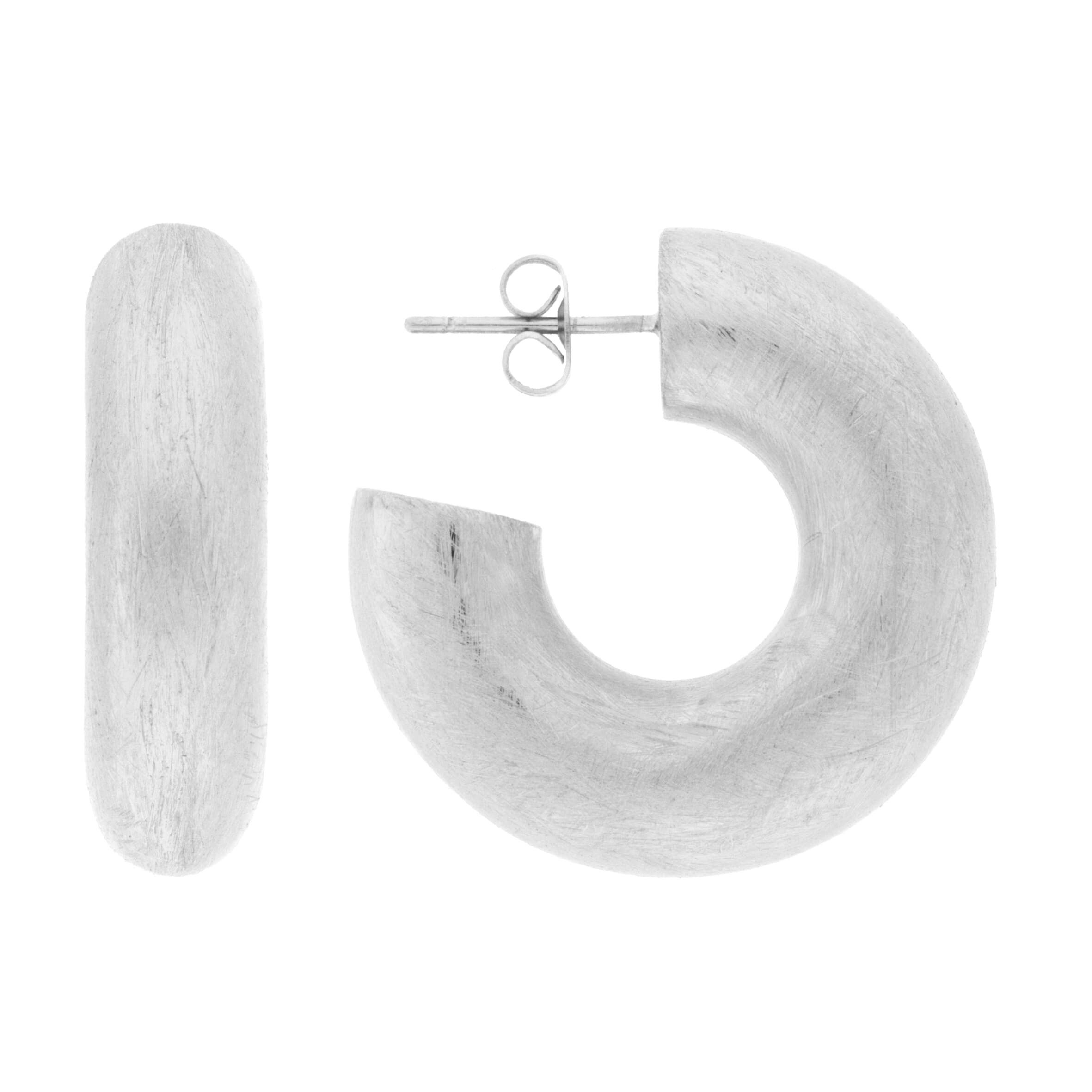 ANELLI PLACCATI FINITURA RODIATO OPACO 30MM CAVO D0384PLMPE1