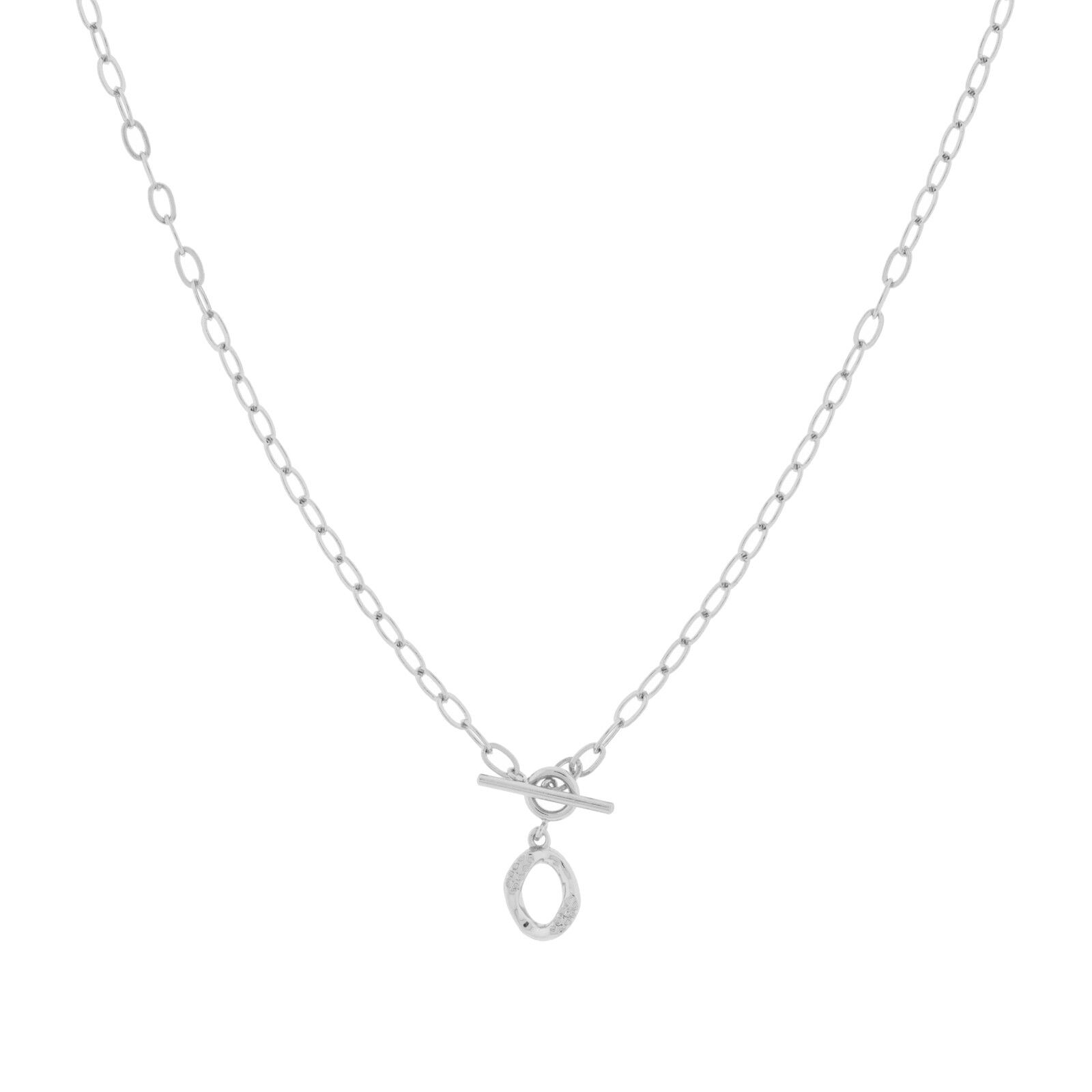 CHAPADO COLLAR RODIO COLECCION BARBADA D0411PLCOL1