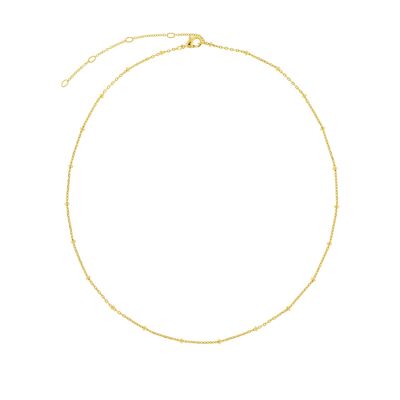 PLATED GOLD PLATED NECKLACE 38CM GOLD PLATED WITH EXTENSION 45 C D0417DCOL1