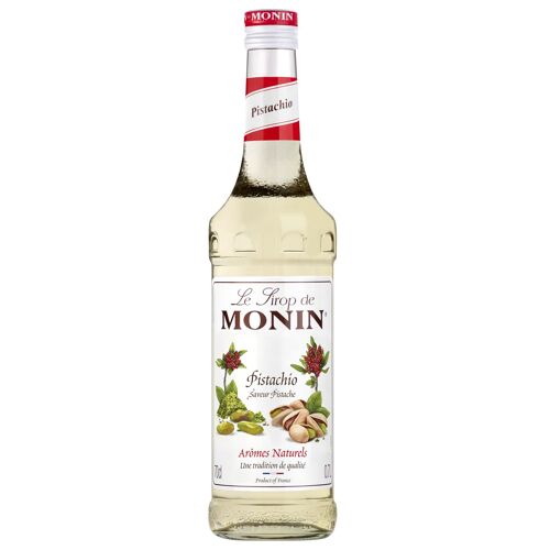 Sirop saveur Pistache MONIN pour milkshake ou cocktails - Arômes naturels - 70 cl