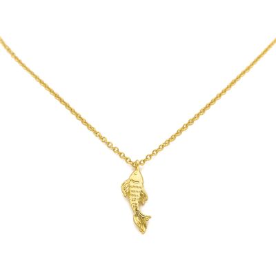 PLATED Sea collection Gold plated chain necklace D0433DCOL1