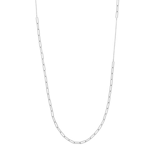 CHAPADO Collar largo elegant rodiado 90+7cm D0445PLCOL1