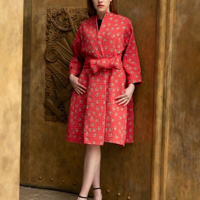 VALENTINE PINEAPPLE TRENCH COAT