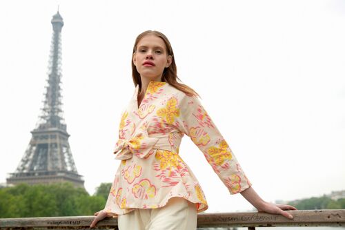 VESTE LA PARISIENNE EN JACQUARD