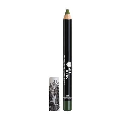 Natural & vegan eye shadow 304 OLIVE GREEN "WATCH OUT I ROAR"