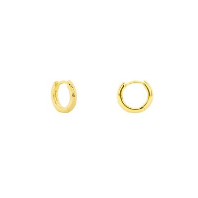 PLATED ROUNDED CLOSED RING 6.5MM GOLD PLATED D0479DPE1
