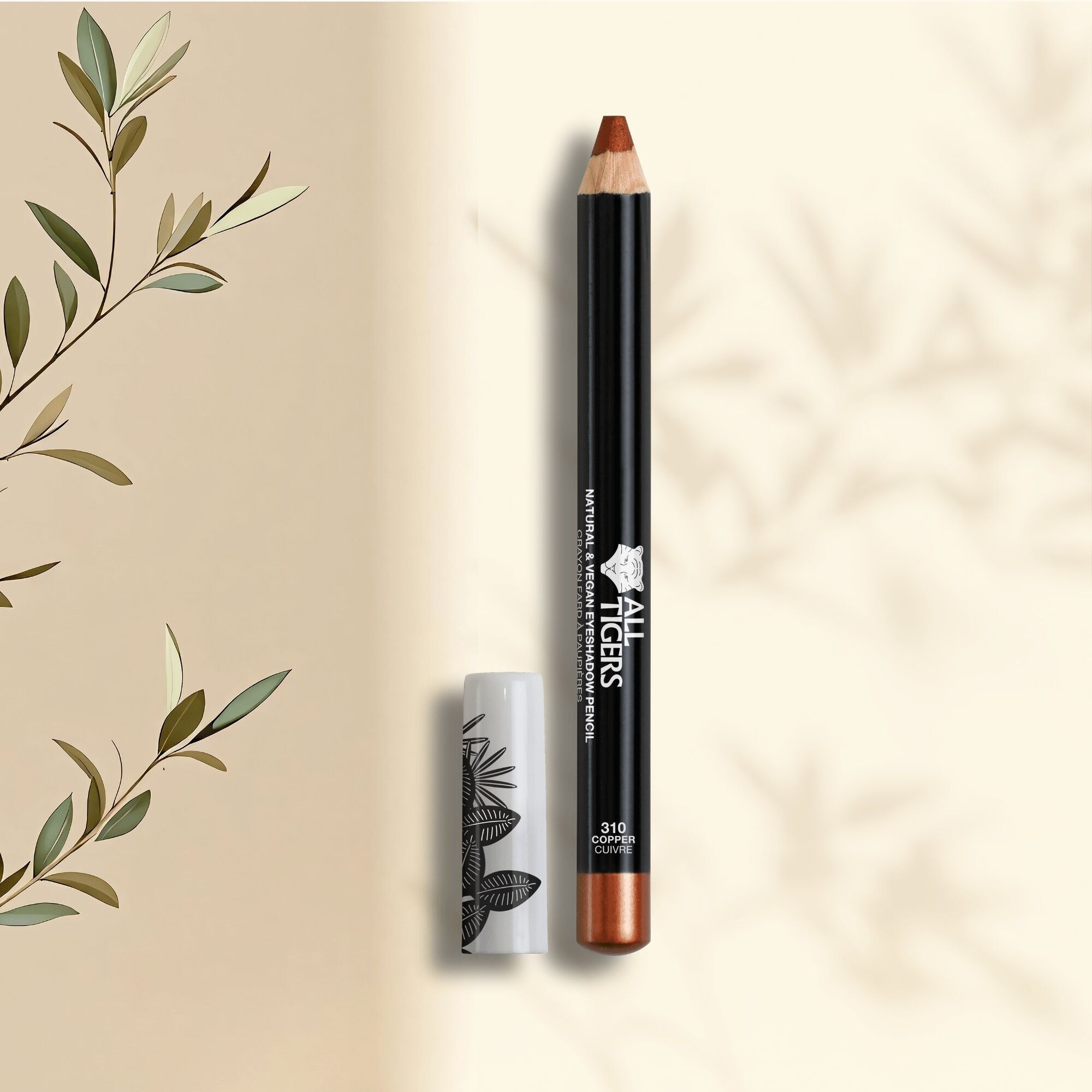 Sombra de ojos natural y vegana 310 COPPER "WINK AT CHALLENGES"