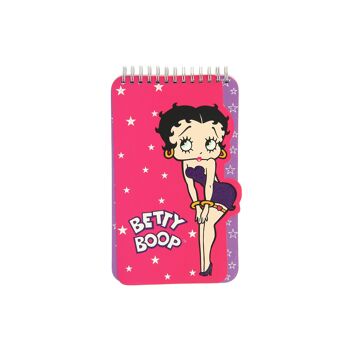 Bloc d'écriture Betty Boop Star Struck 8x5 (tête relié) 1