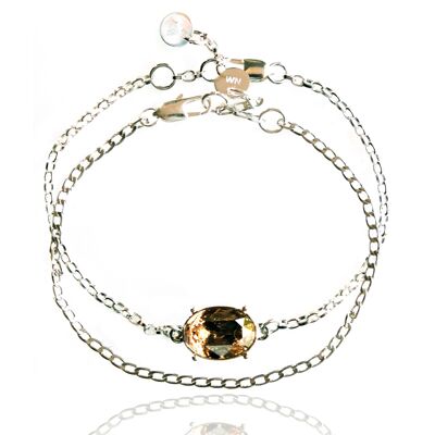 After the Frost Duo Pulsera - Plata