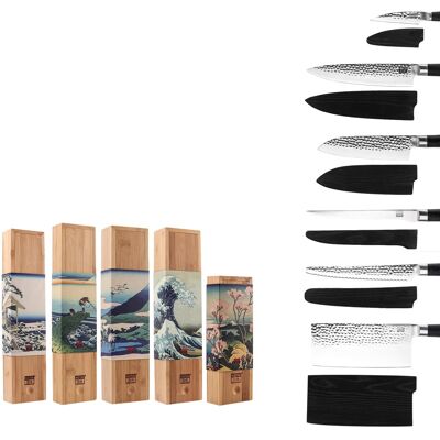 Complete knife set - 6 pieces