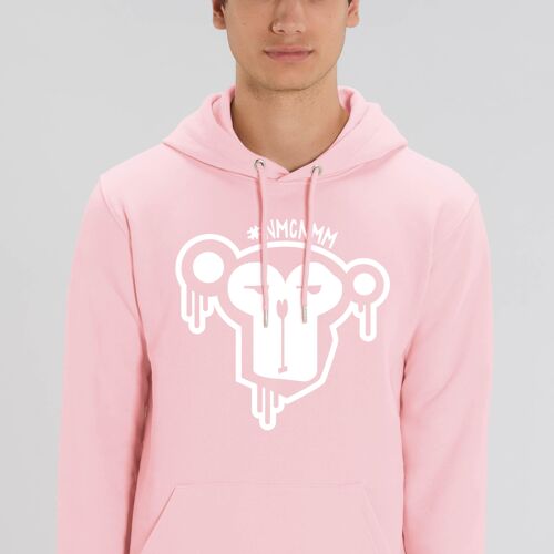 Basic Hoodie (unisex) - Cotton Pink - Logo