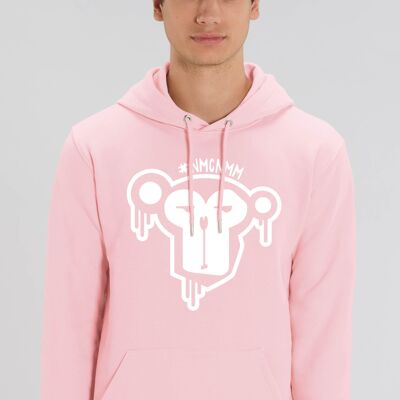 Basic Hoodie (unisex) - Cotton Pink - Logo