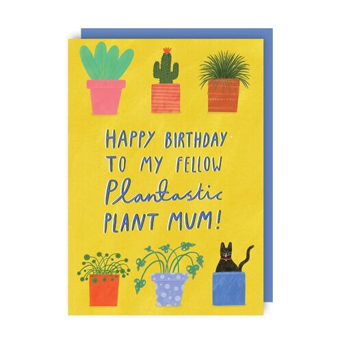 Plantastic Birthday Card pack of 6