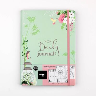 Bullet journal cuaderno de flores - diario