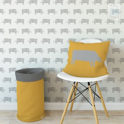 Children's wallpaper Wild Boars