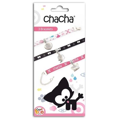 Fabric bracelets kit - Chacha
