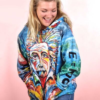 Sudadera con capucha Einstein