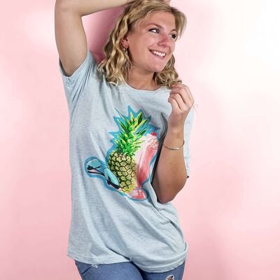 T-shirt con ananas