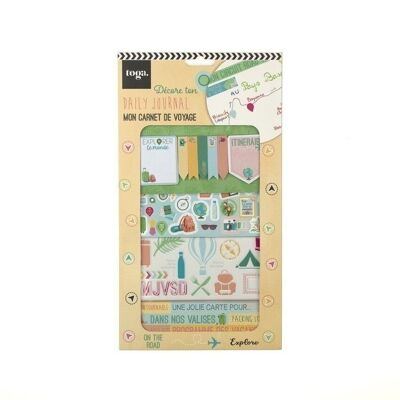 Kit di decorazione Bullet Journal - Viaggio