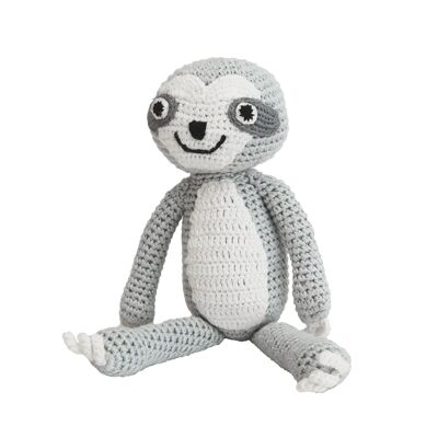 Peluche perezoso de ganchillo SLEEPY gris